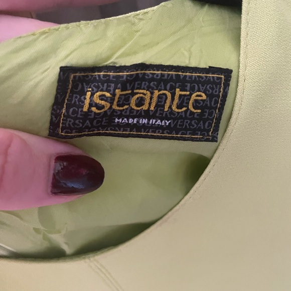 green istante by versace mini dress - Picture 3 of 8